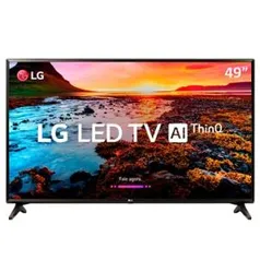 Smart TV LED 49" LG LK5700 Full HD, HDR com Wi-Fi, 1 USB, 2 HDMI e 60Hz R$1799