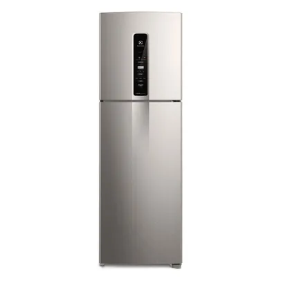 Geladeira Electrolux Frost Free Inverter 410L Efficient Autosense Duplex Inox Look IF45S