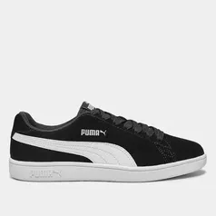 Tênis Puma Smash V2 Preto/Branco (vários tamanhos)