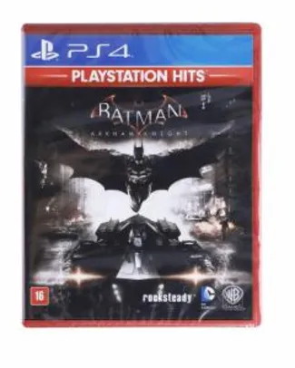 BATMAN ARKHAN KNIGHT- PS4 (Pra quem solicitar cartão Submarino)