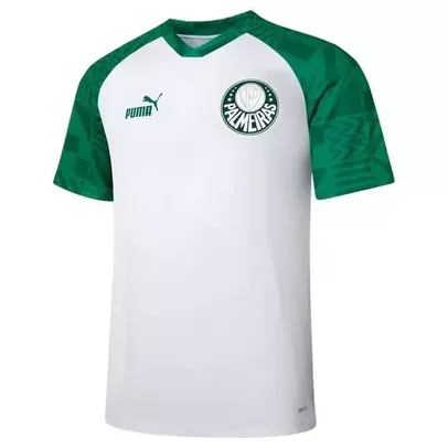 Camisa Original Pré-Jogo do Palmeiras 23 Puma - Tamanho P ao GG