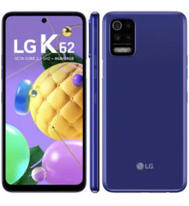 Smartphone LG K62 64GB | R$1.058