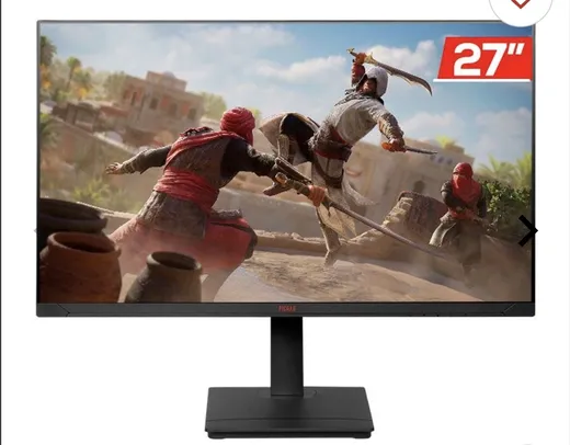 Monitor Gamer Pichau Centauri Pulse 27, 27 Pol, IPS, 2K, 165Hz, 1ms, FreeSync, HDMI/DP, PG-CRPLS27-BL01