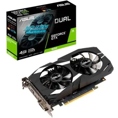 Placa de Vídeo Asus Dual NVIDIA GeForce GTX 1650 4GB, GDDR5 - DUAL-GTX