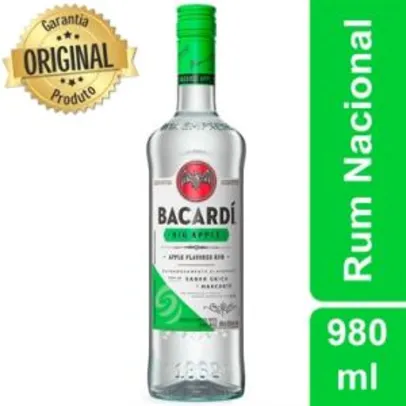 Bacardi Big Apple 980 ml [Frete grátis MG]