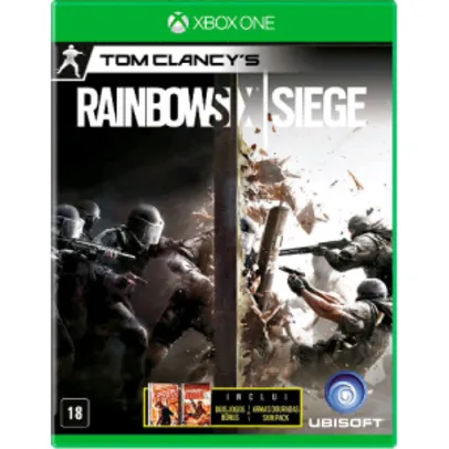 [Americanas] Game - Tom Clancys Rainbow Six: Siege - Xbox One por R$ 106