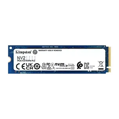 SSD Kingston NV2 1TB armazenamento M.2 2280 NVME Gen4x4 PCIE 4.0 - SNV2S/1000G