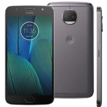 Smartphone Motorola Moto G5s Plus XT1802 Platinum 32GB, Tela 5.5'', Dual Chip, TV Digital, Android 7.1, Câmera Traseira Dupla 13MP e 3GB RAM - R$ 949