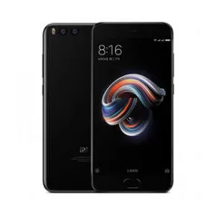 Xiaomi Mi Note 3 5.5 Inch Face Unlock 6GB RAM 128GB ROM Snapdragon 660 Octa Core 4G Smartphone - Black R$816