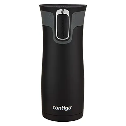 CONTIGO GARRAFA TÉRMICA WEST LOOP - 473ml - PRETO