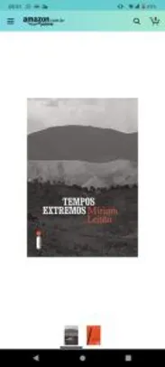 [PRIME[ Livro "Tempos extremos" de Miriam Leitão | R$4,90