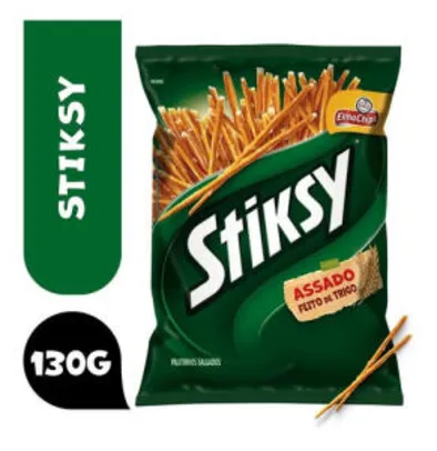 Palitinho De Trigo Salgado Elma Chips Stiksy Pacote 130g R$2,90