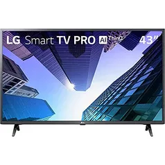 Smart TV LED PRO 43 Full HD LG 43LM631C0SB, ThinQ AI, 3 HDMI, 2 USB, Wi-Fi, Conversor Digital