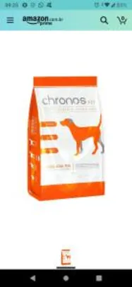 Ração Super Premium Chronos para Cães Adultos Raças Grandes, 15kg | R$77