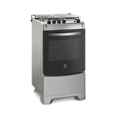 [Ame R$ 729] Fogão Electrolux 52LXU 4 Bocas Inox Bivolt | R$ 810