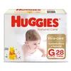 Product image Fralda Descartável Infantil Huggies Natural Care Xtra-Care G Pacote 28 Unidades