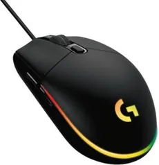 Mouse Gamer Logitech G203 Lightsync Preto RGB R$ 112