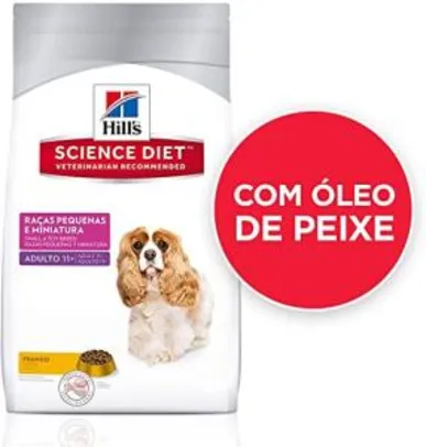 [PRIME] Ração Hill's Science Diet para Cães Adultos 11+ - Raças pequenas 3kg | R$110