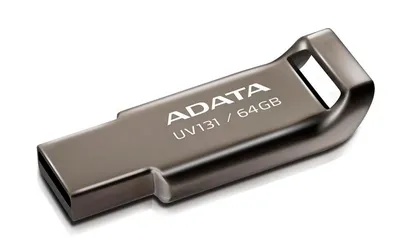 Pen Drive Adata UV131, 64GB, USB 3.2, Cinza - AUV131-64G-RGY