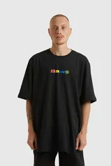 CAMISETA LOGO CLASSIC COLORS PRETO G