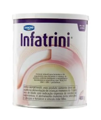 [PRIME] Infatrini Pó Danone Nutricia Lata 400g R$73