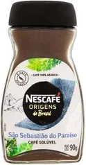 [Prime] Café Solúvel NESCAFÉ Origens São Sebastião do Paraíso 90g R$ 7