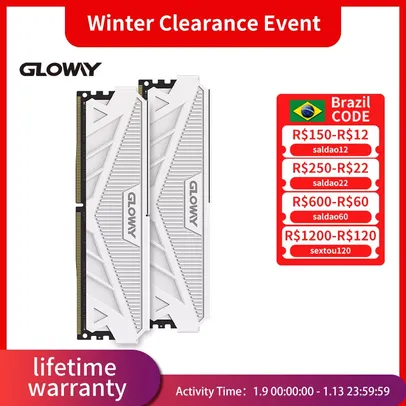 Memória RAM Gloway 2x8GB 3200mhz