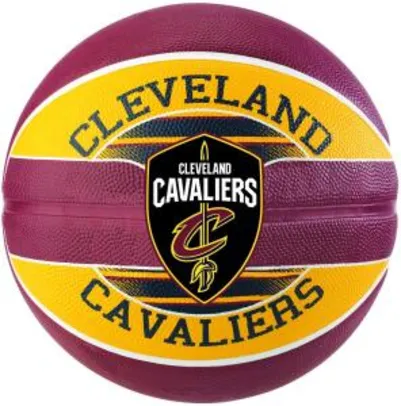 Saindo por R$ 100: Bola de Basquete Spalding NBA Cleveland Cavaliers | R$100 | Pelando