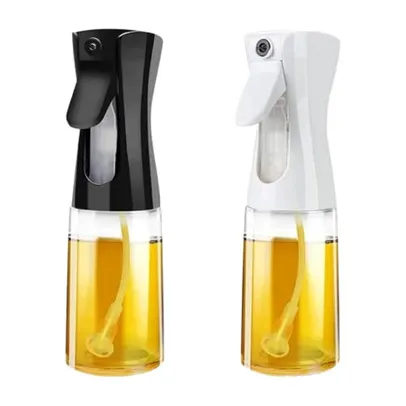 Kit Galheteiro Pulverizador Spray Gourmet 2 Peças (Branco)