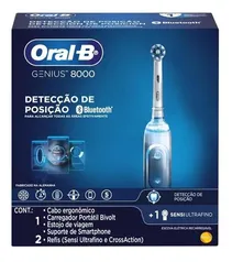 Escova Elétrica Oral-b Genius 8000  + 2 Refis