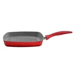 [Casas Bahia] Frigideira Grill Brinox Ceramic Life 2.5 Colour 4755/325 por R$ 49