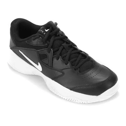Tênis Nike Court Lite 2 Masculino - Preto+Branco | R$153