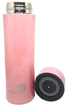 Garrafa Térmica de Inox Smart - 380ml (Rosa) | R$58