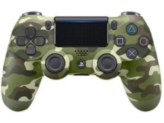 Controle para PS4 sem Fio Dualshock 4 Sony - Verde Camuflado