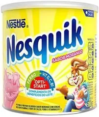 (Recorrência+Prime)Achocolato em Pó Morango Nesquik 380g - R$9