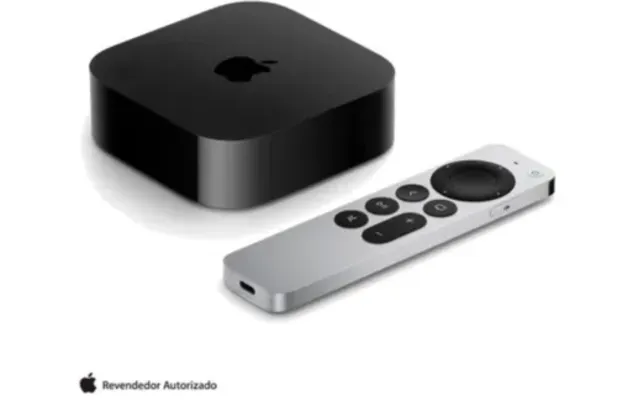 Apple TV 4K Wi-Fi 64GB 3ª geração – Preto - Apple - MN873BZ/A