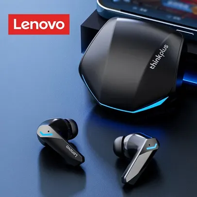 Fone de ouvido sem fio Lenovo GM2 Pro Bluetooth 5.3