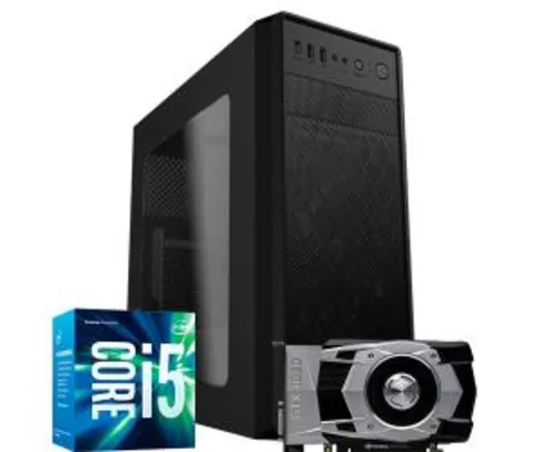 Computador Pichau Gamer, I5-7400, GeForce GTX 1050 TI + BRINDE - R$2679,86