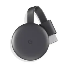 Google Chromecast 3 HDMI Full HD Resolução 1080p Preto | R$170