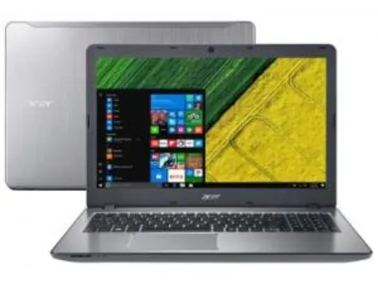 Saindo por R$ 2282: Notebook Acer Aspire F5-573g 50Ks, i5 7ª geração, 8gb RAM (até 32gb), 15,6'', GeForce 940MX 2GB - R$2282 | Pelando