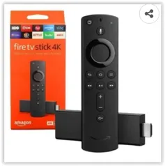 Amazon Fire Tv Stick 4K De Voz 4K 8Gb Memória Ram De 1.5Gb | R$295