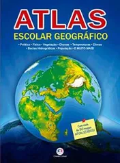 Atlas escolar geográfico Capa comum R$1,77