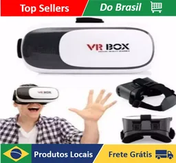 (moedas/BR) Óculos Metaverso Vr Box Realidade Virtual Controle Bluetooth