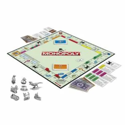 [Prime] Jogo Hasbro Gaming Monopoly - C1009 Hasbro Gaming Verde/vermelho