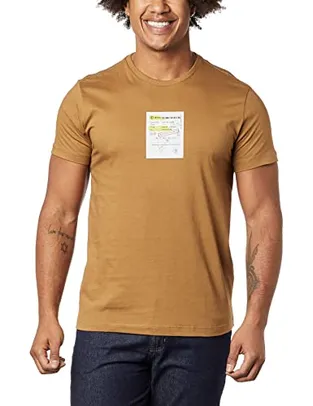 Camiseta Estampada Forum Masculino Marrom Spy M