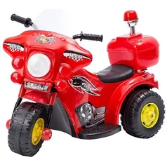 [AME R$200] Mini Moto Elétrica Infantil Vermelha 6V MotoStar - brink+