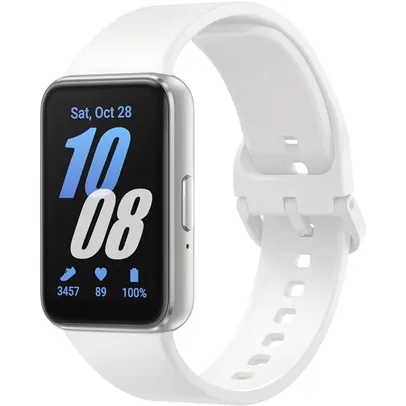 [REEMBALADO] Pulseira Inteligente Samsung Galaxy Fit3 Display 1.6 - Prata