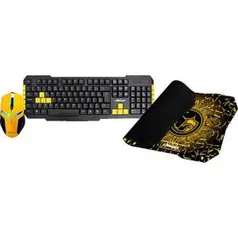 Mouse (2400 DPI) + Teclado + Mousepad - Bright - R$52,79