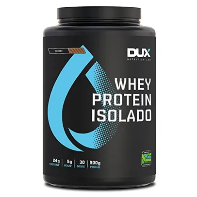 Whey Protein Isolado Pote (900g) - Cookies - Dux Nutrition, Dux Nutrition