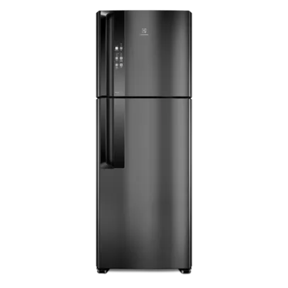 Geladeira Electrolux Frost Free Inverter 474L AutoSense Duplex Cor Black Inox Look (IF56B)